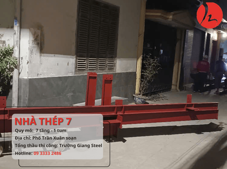 hệ khung nhà thép 7