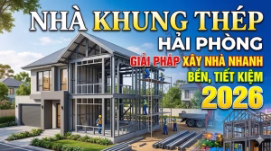 Nhà khung thép Hải Phòng